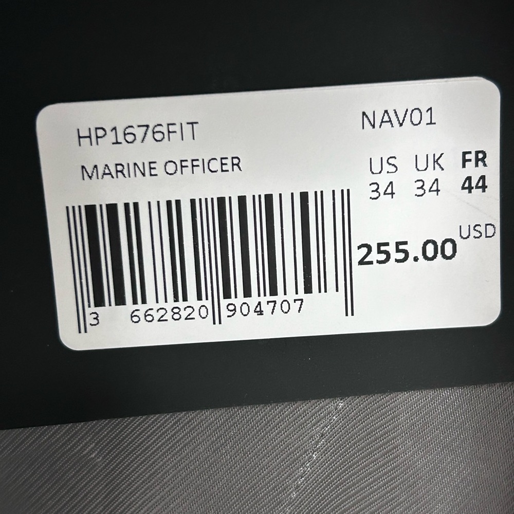 THE KOOPLES - Marine Officer Slim Fit Blazer in Navy - size 34 - Picture 11 of 13